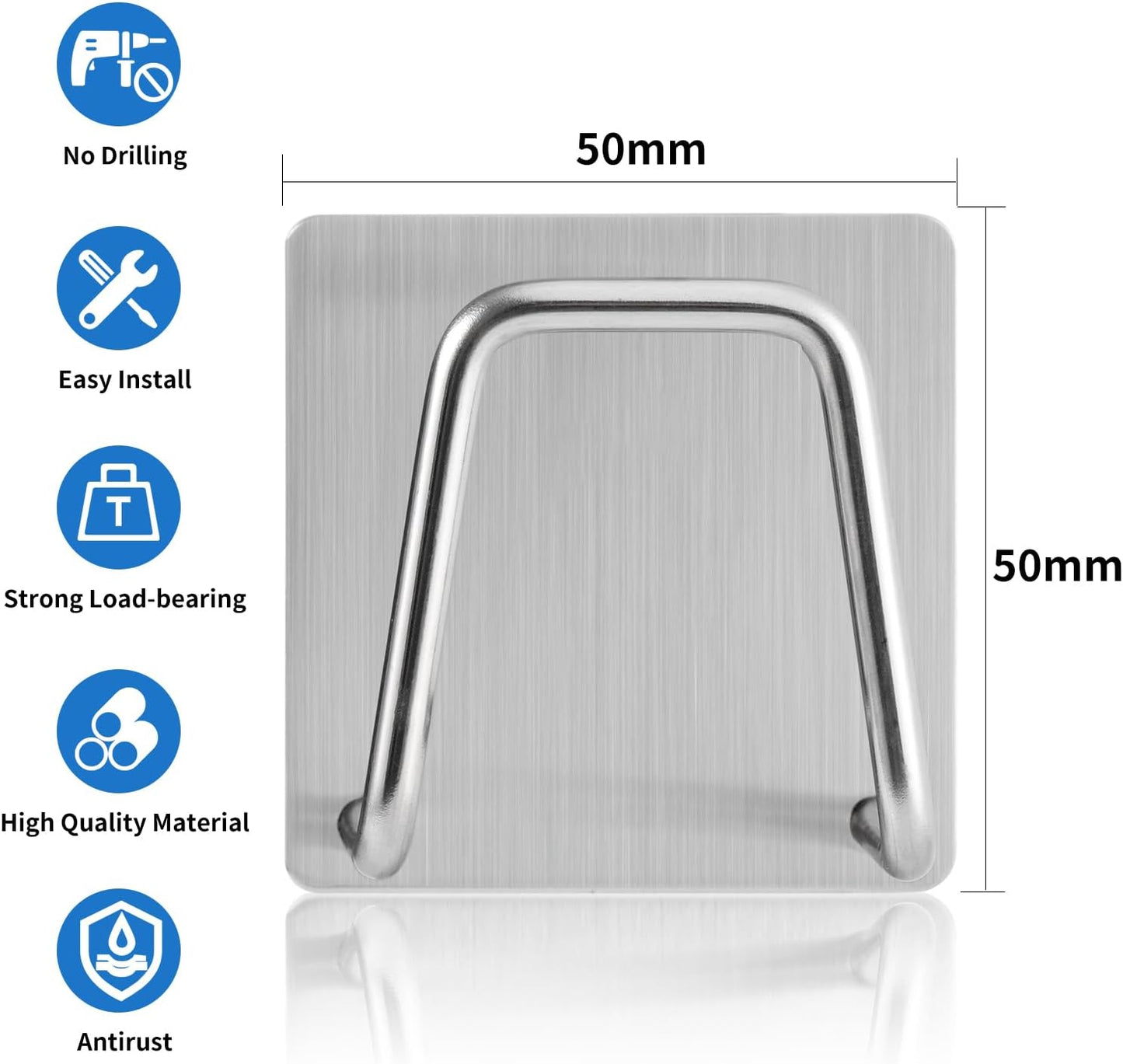 2-Pack Stainless Steel Sponge Holder for Kitchen Sink