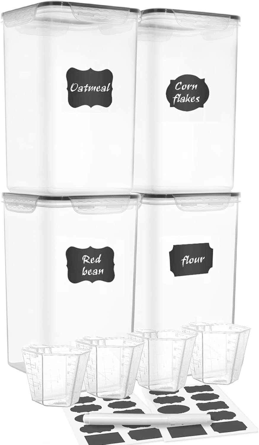 Extra Large 7qt / 6.5L/220oz Tall Food Storage Containers, WIDE & DEEP
