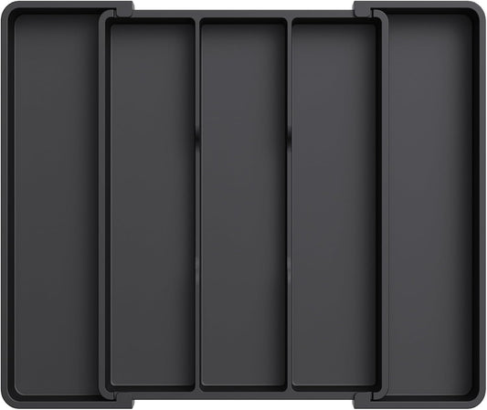 Utensil Organizer for Kitchen Drawers, Expandable Cooking Utensil Tray