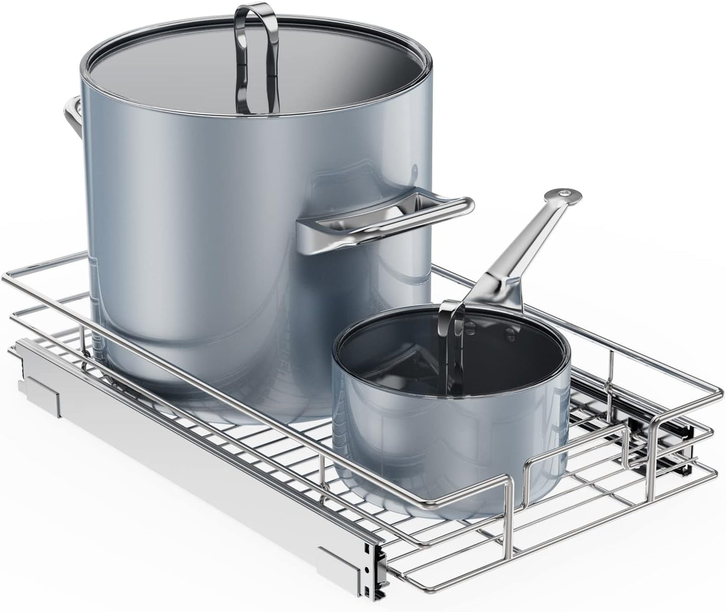 Pull Out Cabinet Organizer, Cabinet Pull Out Shelves 11" W x 21" D