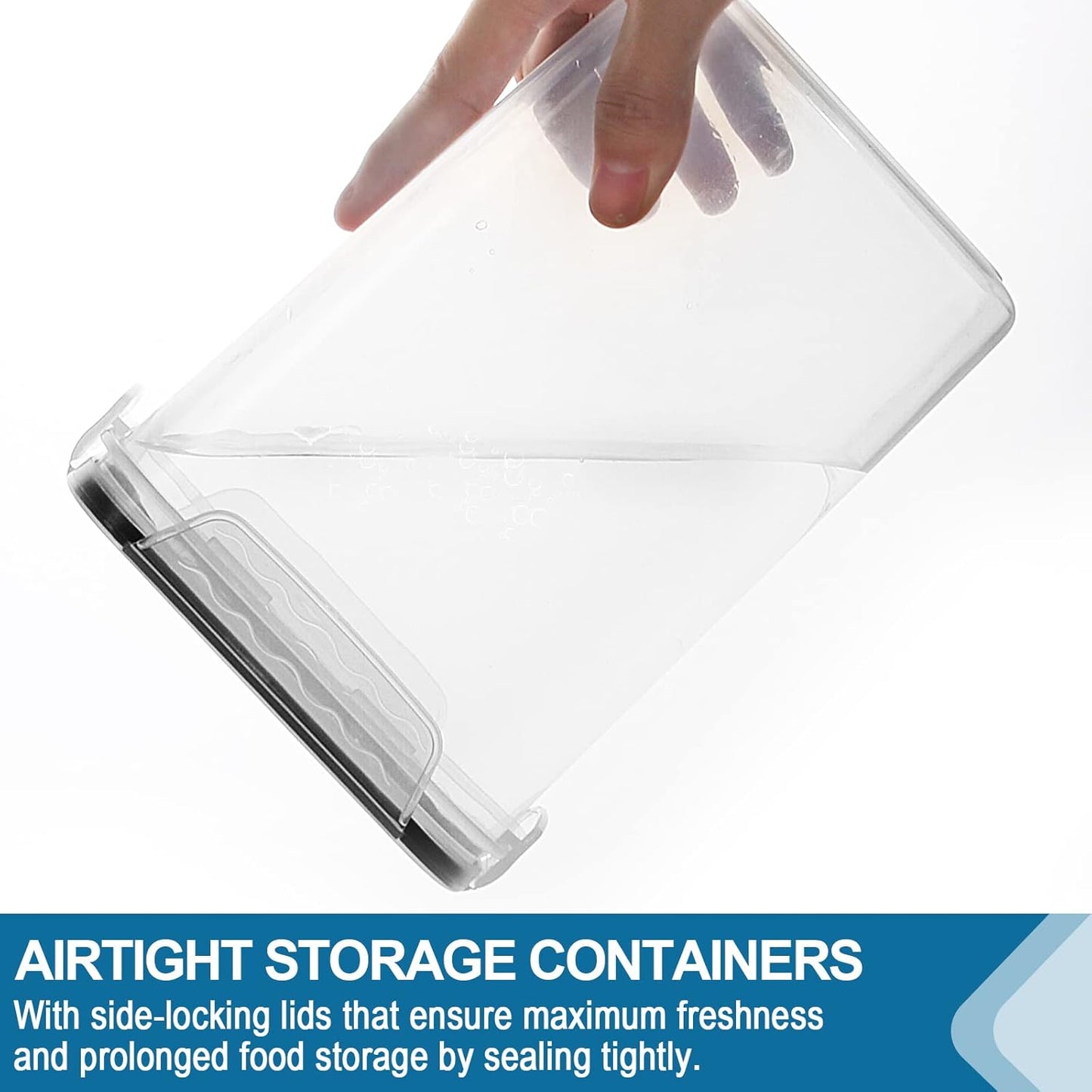 Large Tall Airtight Food Storage Containers