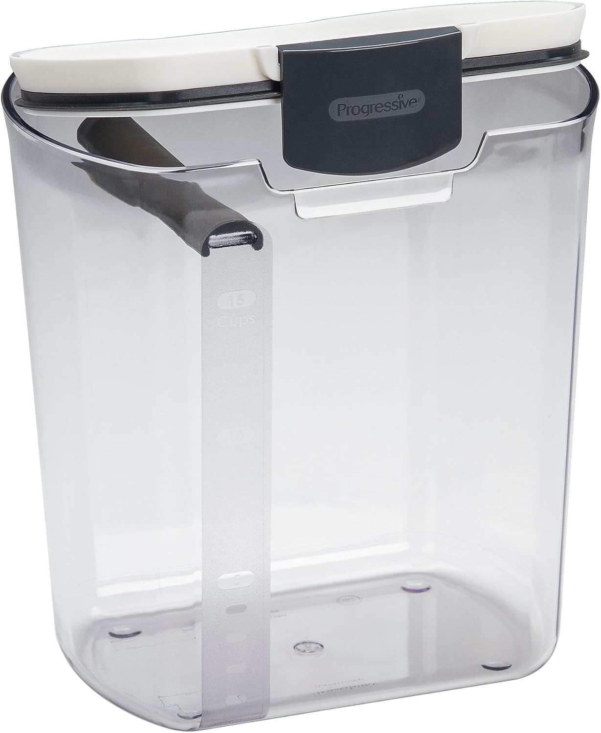 Flour Storage Container, 4-Quart, BPA-Free Plastic, Dishwasher Safe
