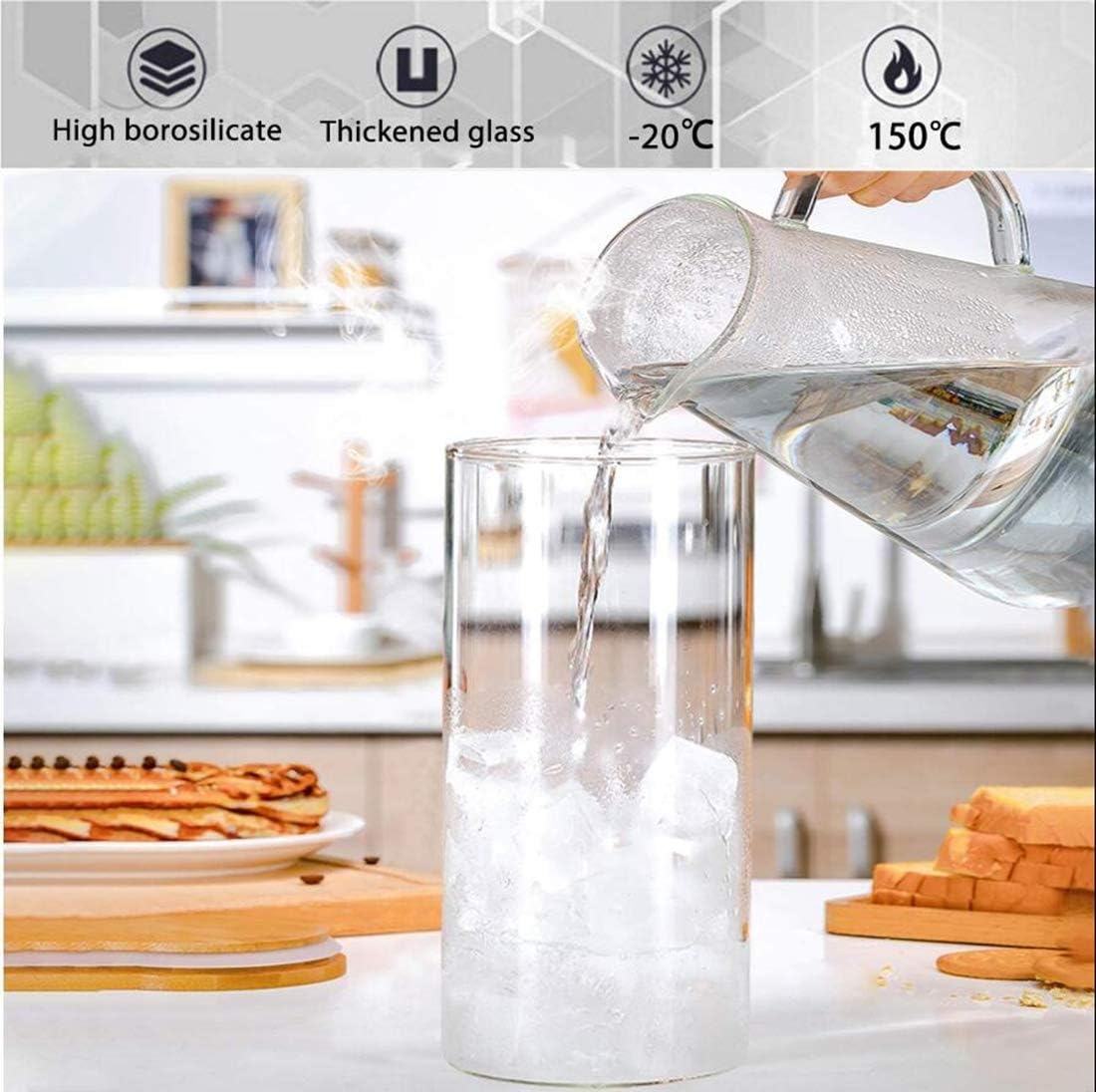 Airtight Glass Storage Canister with Lids