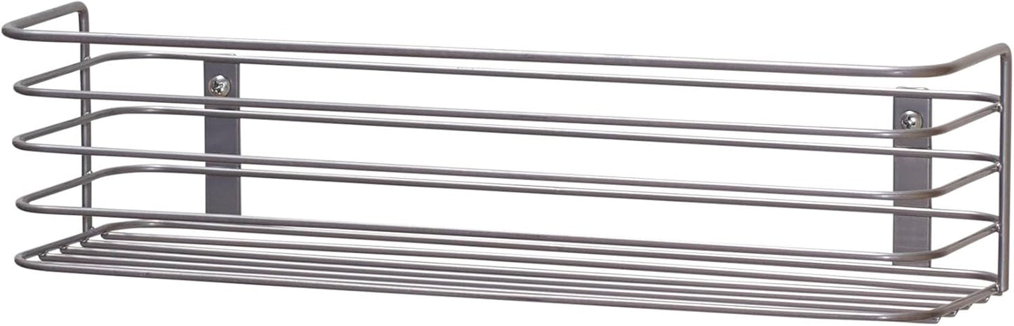 1226-1 Long Basket Door Mount Cabinet Organizer | Mounts to Solid Cabinet Doors or Walls