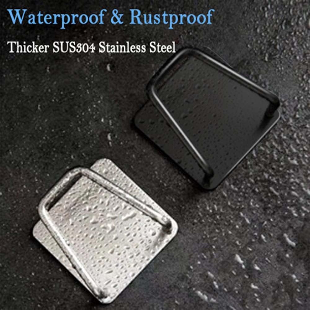 2Pcs Sponge Holders for Kitchen Sink, Strong Adhesive Small Sponge Holder