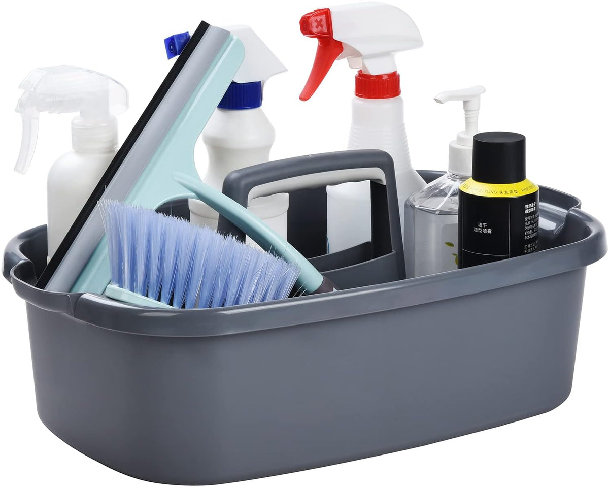 Haundry Large Cleaning Supplies Caddy with Handle