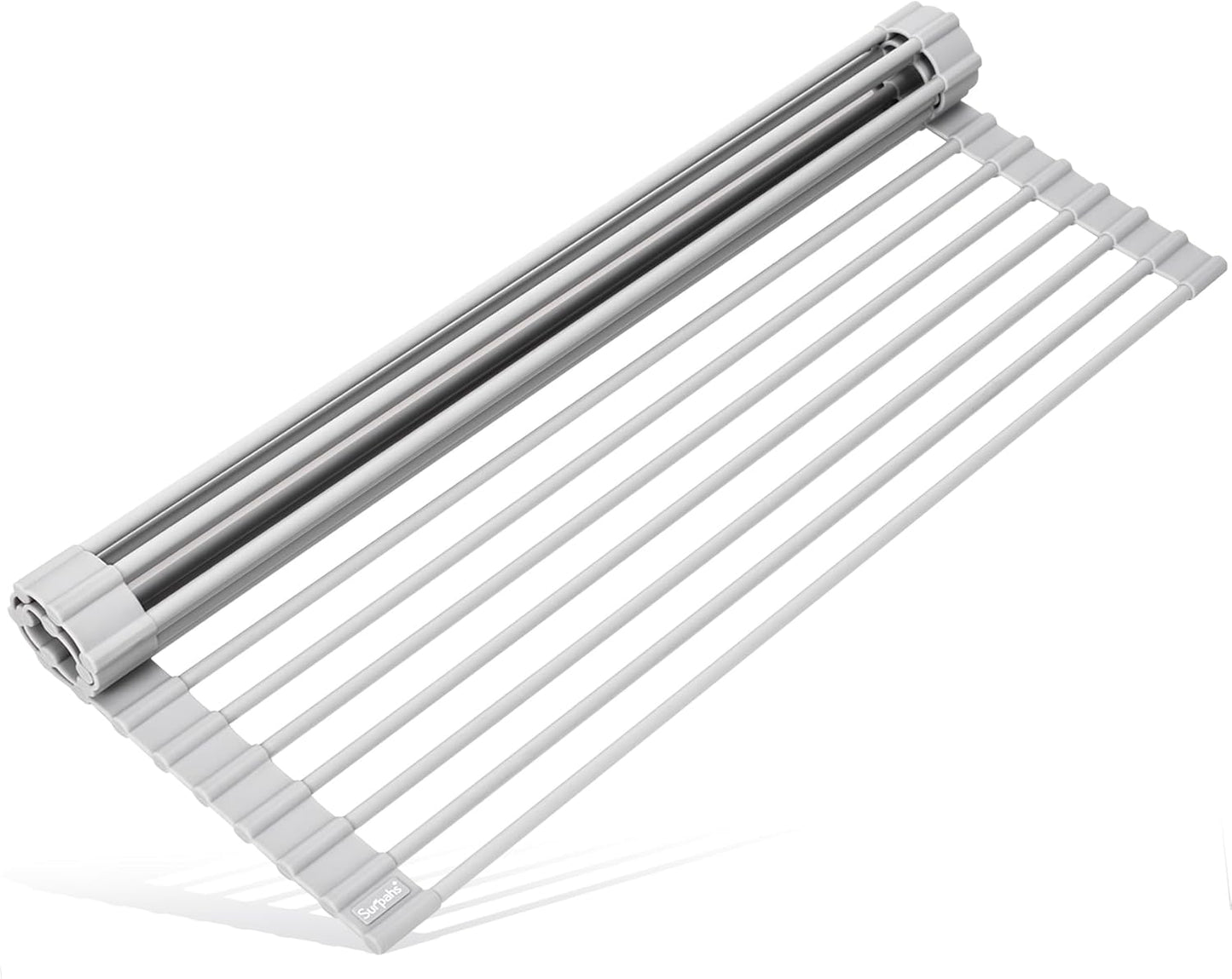 17.5 x 13.1 Inch Roll-Up Dish Drying Rack, Fits Across Sink Openings up to 16.5 Inches