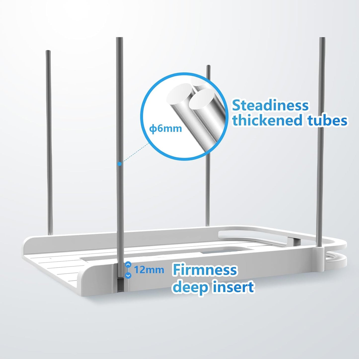 2-Tier Pull Out Under Sink Organizers for Kitchen, Bathroom, Pantry