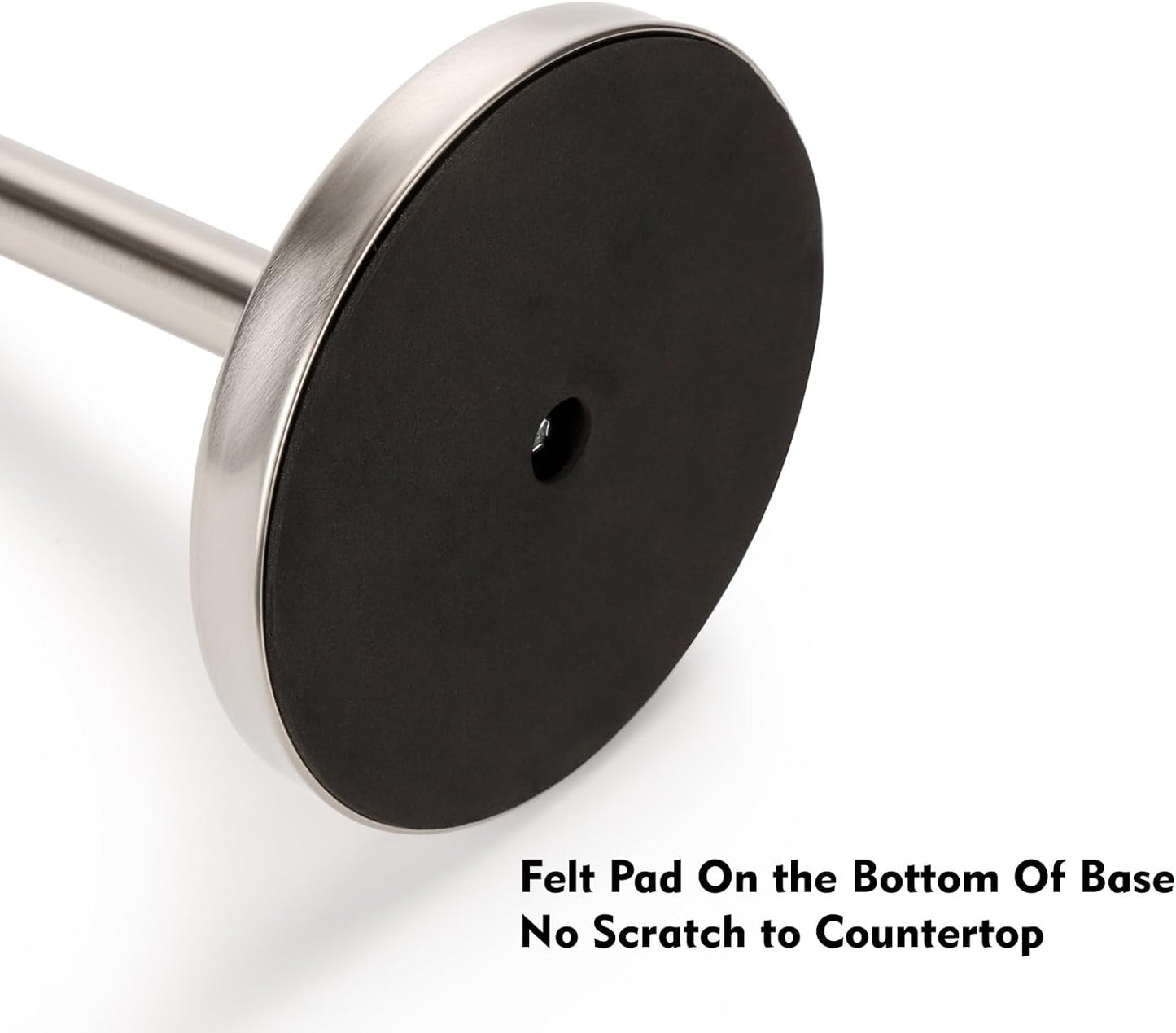 Paper Towel Holder Countertop, Standing Paper Towel Roll Holder for Kitchen Bathroom