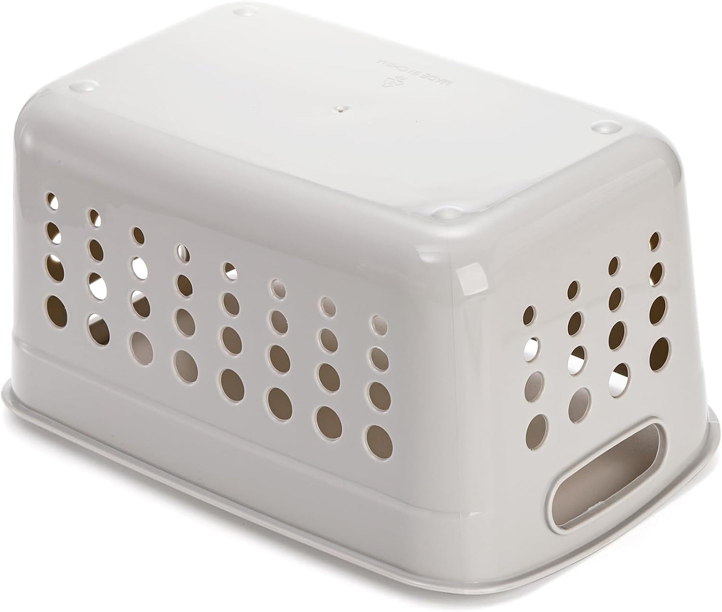 9 Pack Plastic Storage Basket, Small Pantry Organizer Basket Bins