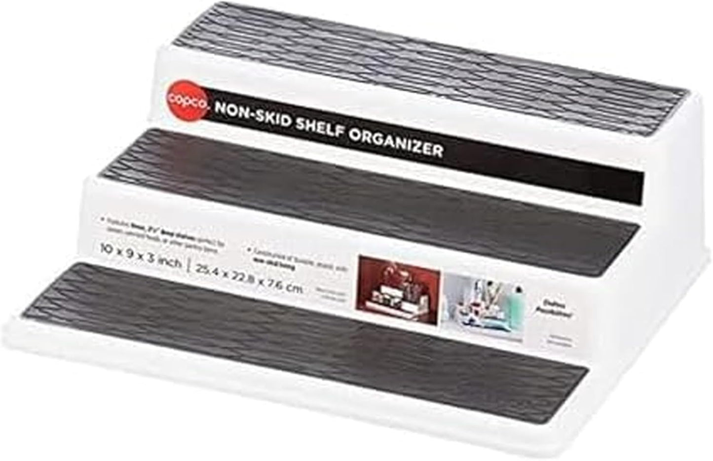 Non-Skid 3-Tier Spice Rack Organizer for Cabinet