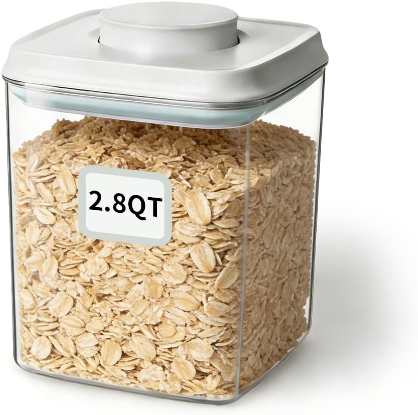 Airtight Food Storage Container with One-Touch Lid