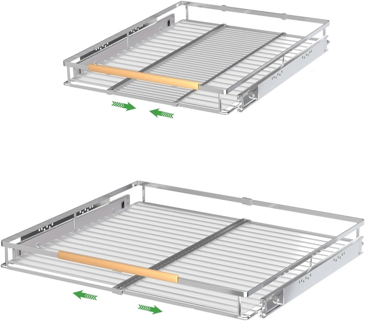 Expandable Pull Out Drawer Cabinet Organizers