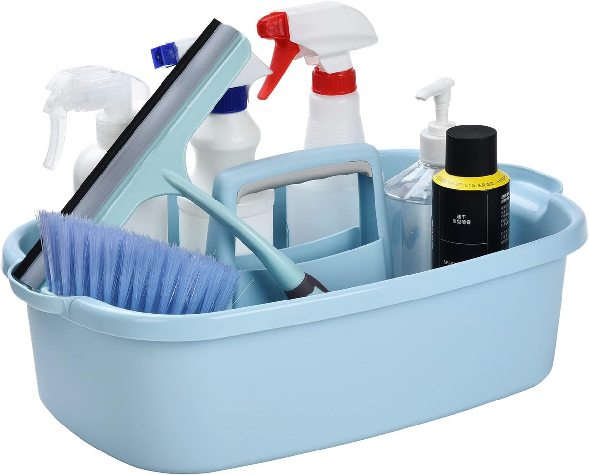 Haundry Large Cleaning Supplies Caddy with Handle