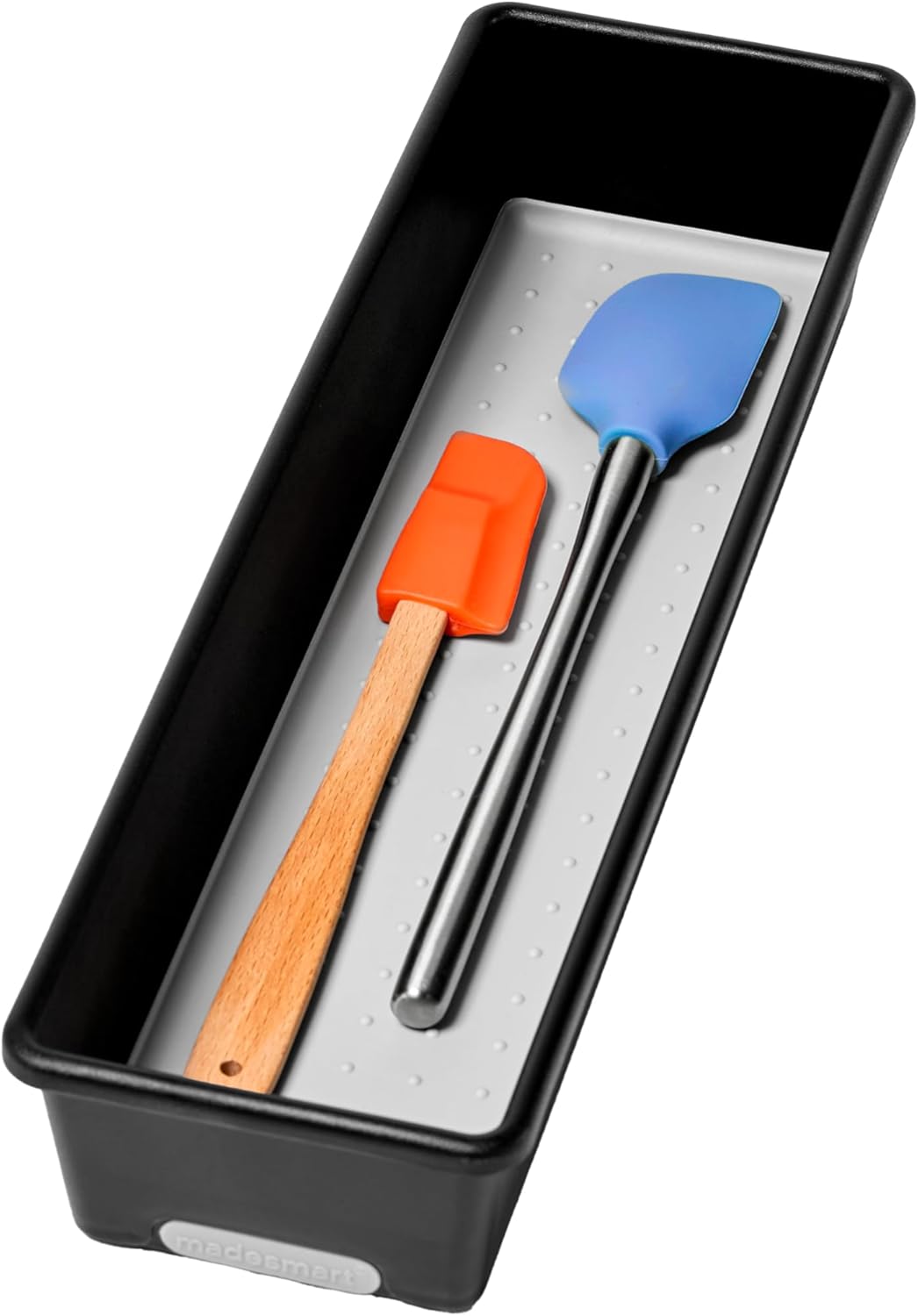 Long Storage Bin, Multipurpose Organizer for Kitchen, Bathroom & Office, Organizer for Cutlery