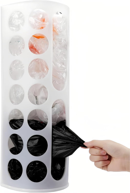 Plastic Bag Holder for Grocery Bags，Large Capacity Plastic Bag Dispenser