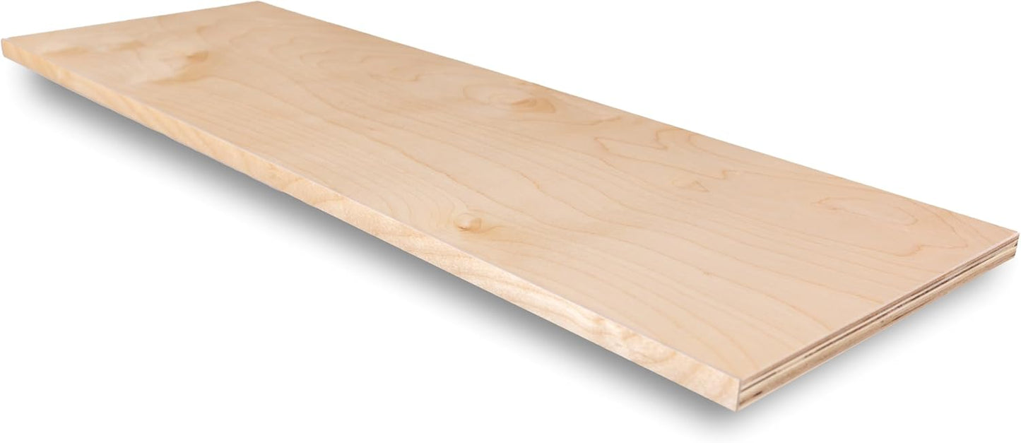 Custom Birch Shelves Cut to Order 3/4" - Cabinet Shelf Custom Size - Wood Shelves