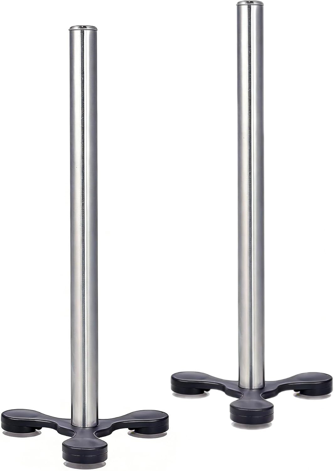 TOPKITCHEN 2 Pcs Stainless Steel Countertop Paper Towel Holder