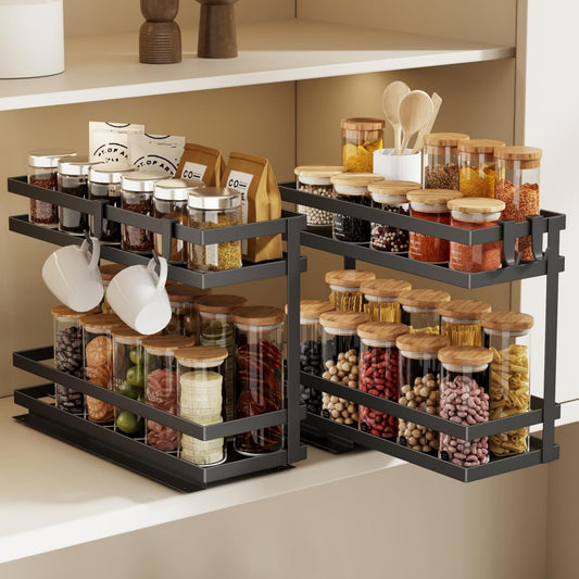 Pull Out Spice Rack Organizer for Cabinet