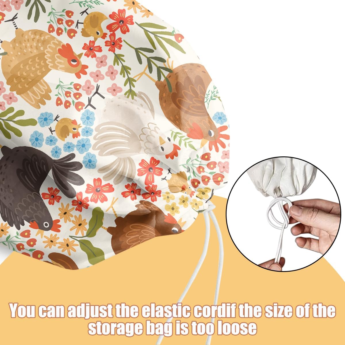 Chicken Plastic Bag Holder, Wall Mount Grocery Bag Holder, Plastic Storage bag