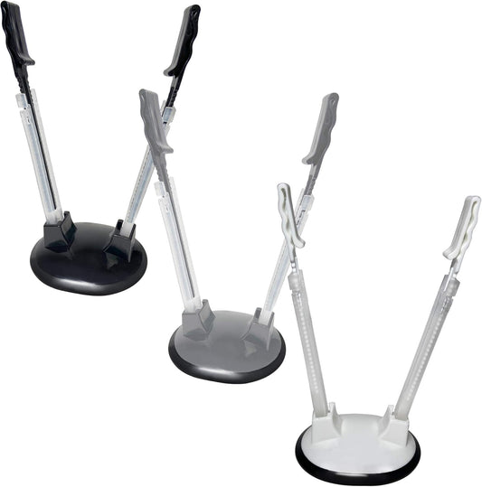 3 Pack Baggy Rack Holders for Meal Prep Bags, Adjustable Food Prep Baggie Holder Stand