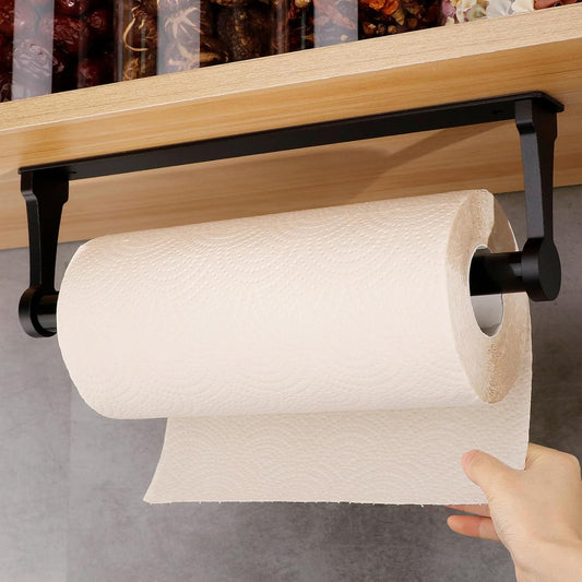 Paper Towel Holder Under Cabinet, Paper Towel Holder, Aluminum Alloy Kitchen Towel Holders