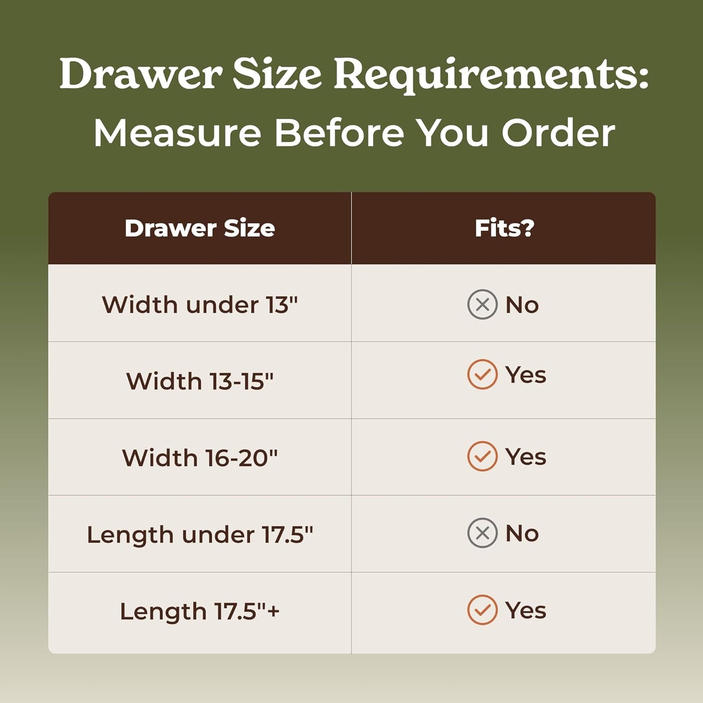 Silverware Drawer Organizer – Bamboo Kitchen Drawer Organizer