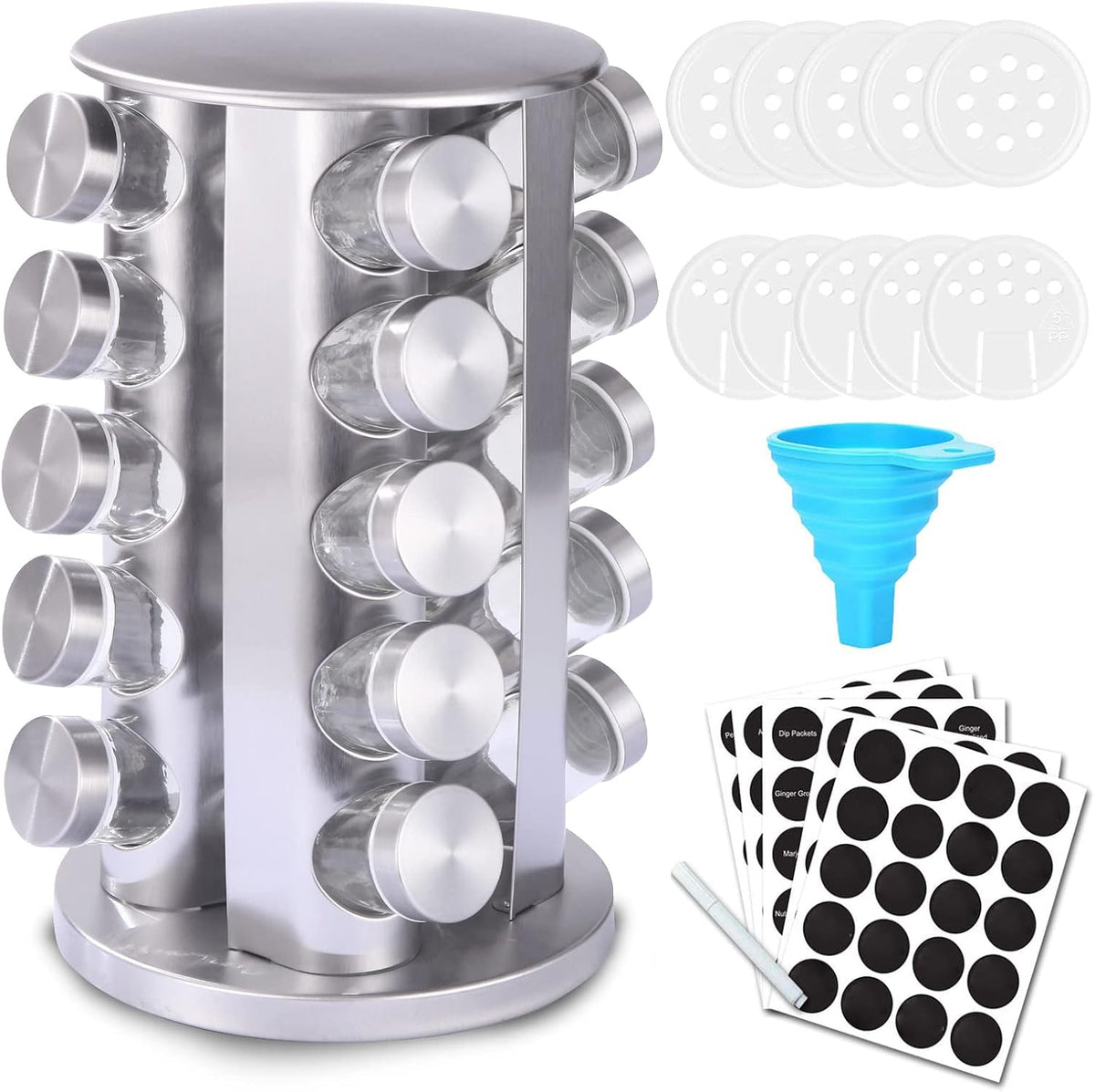 KALINCO Rotating Spice Rack Organizer