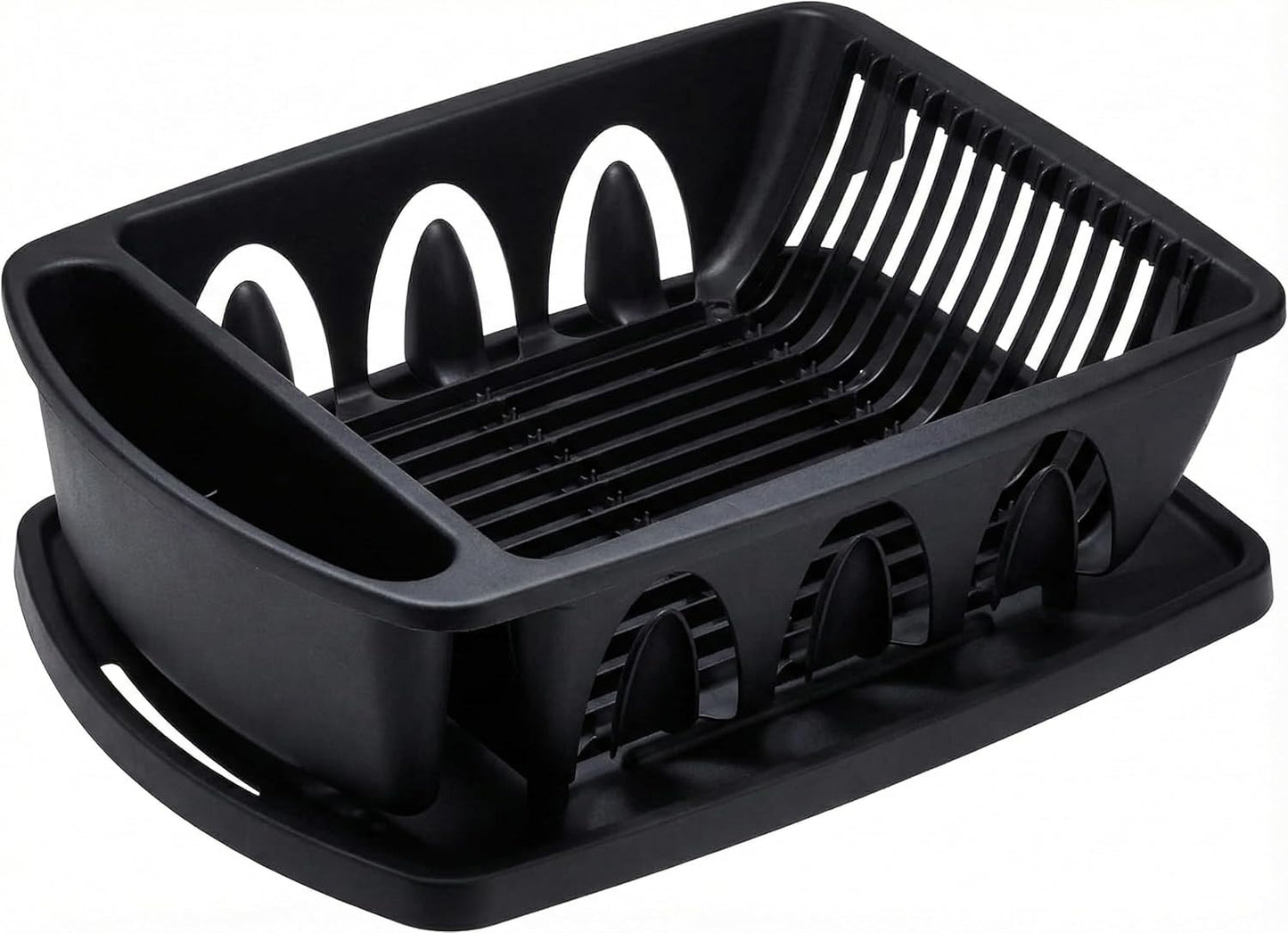 Sink Dish Drying Rack, Heavy Duty Hard Plastic Drying Rack