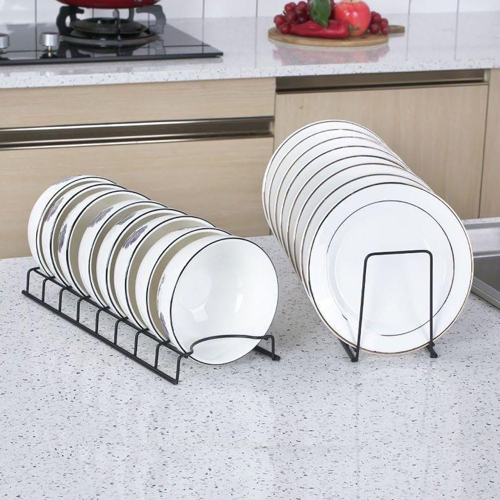 Small Dish Drainer,Stainless Steel Bowl Drying Rack for Kitchen Counter Organizer Storage