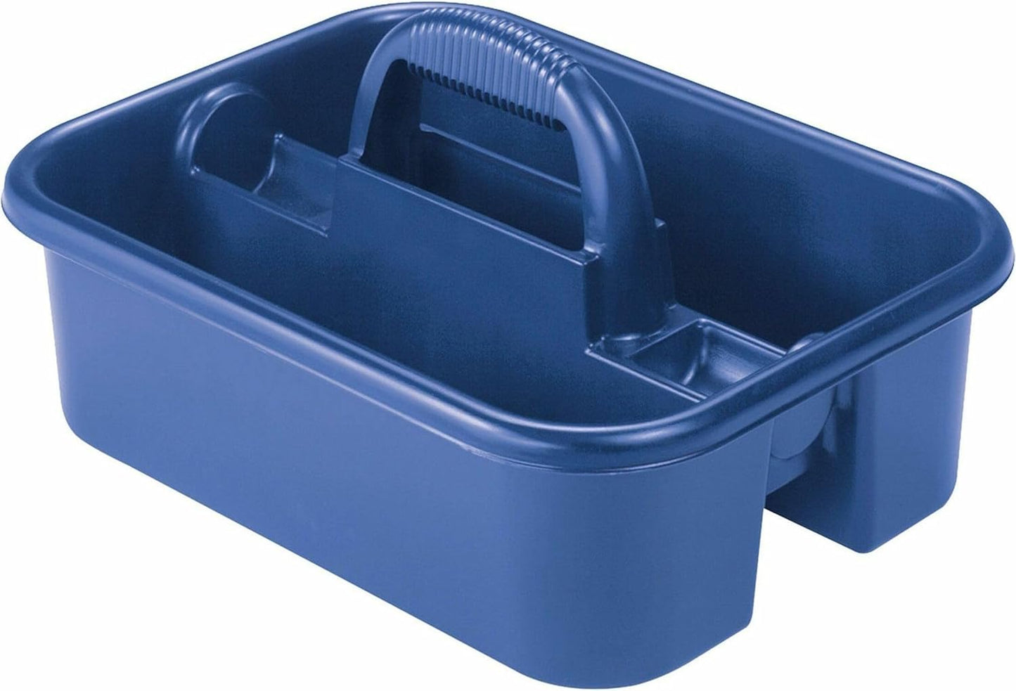 09185 Plastic Tote Tool & Supply Cleaning Caddy with Handle, (18-3/8-Inch x 13-7/8-Inch x 9-Inch)