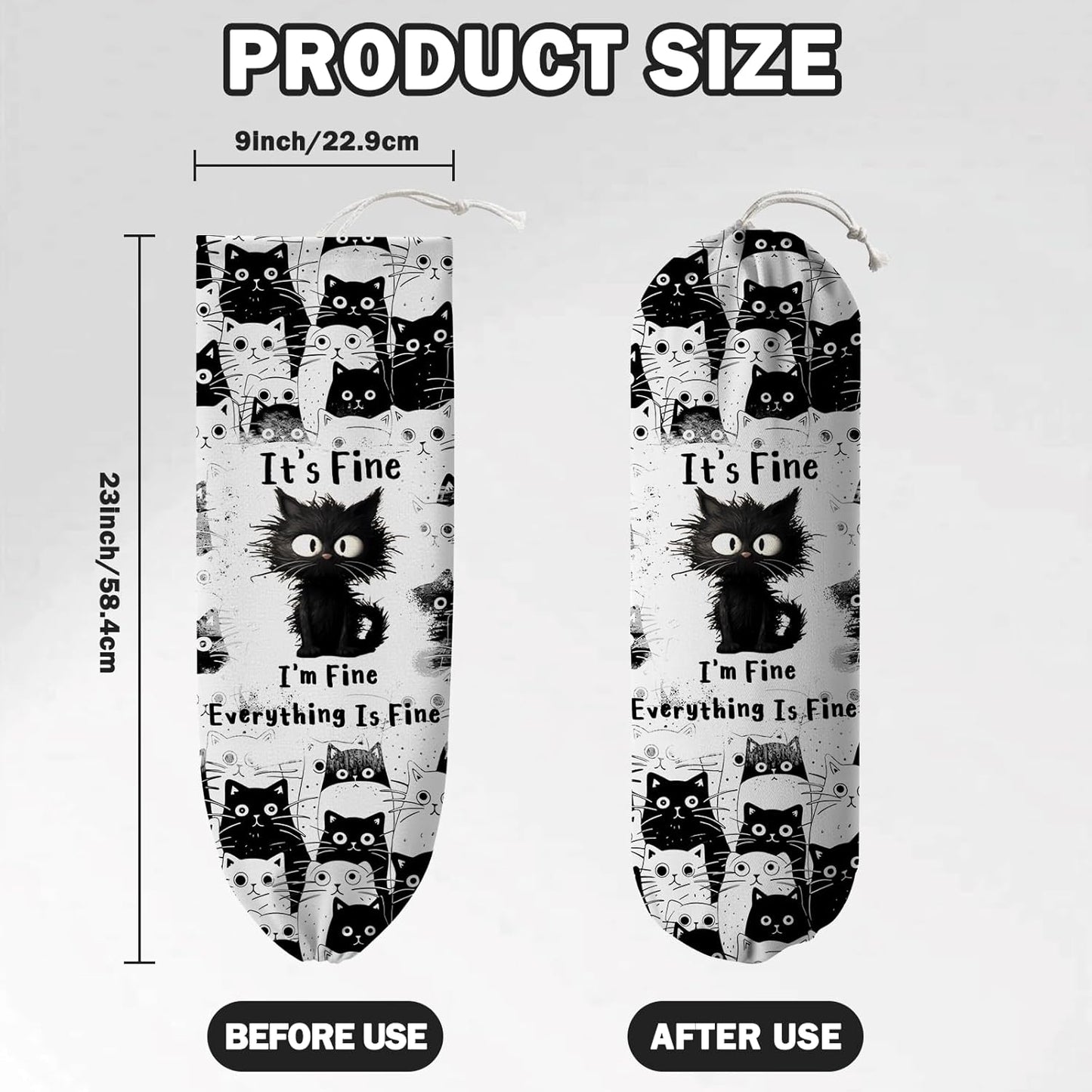 Plastic Bag Holder, Grocery Bag Organizer Storage