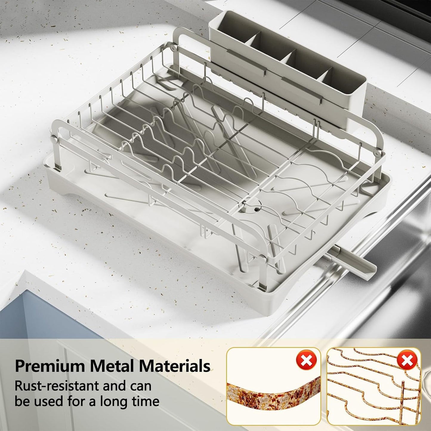 Dish Rack - Dish Racks for Kitchen Counter