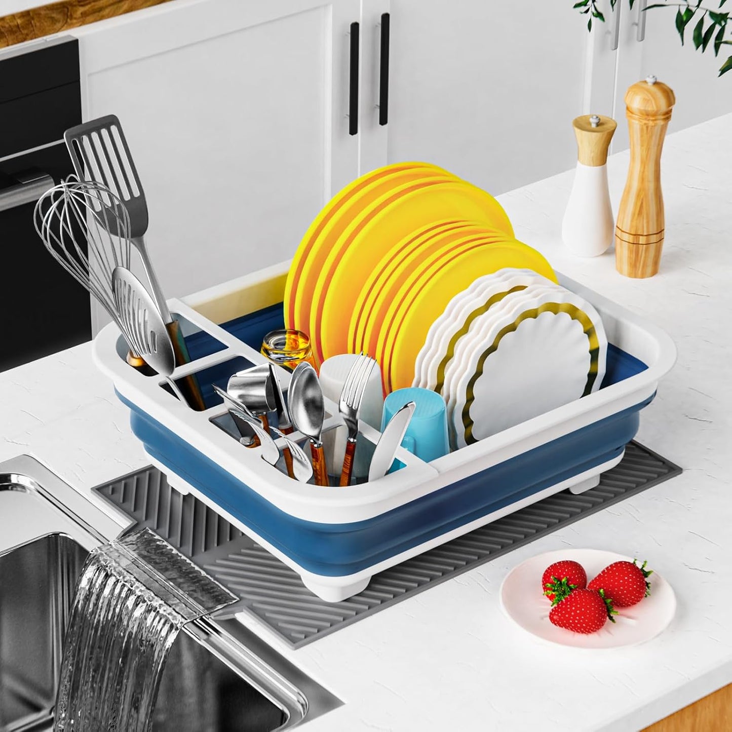 Dish Rack,Drying Rack Kitchen, Dish Racks for Kitchen Counter