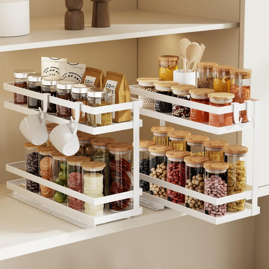 Pull Out Spice Rack Organizer for Cabinet