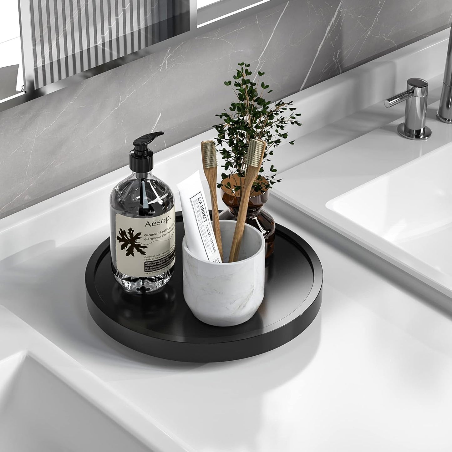 Turntable Vanity Tray 9 Inch for Perfume Candle