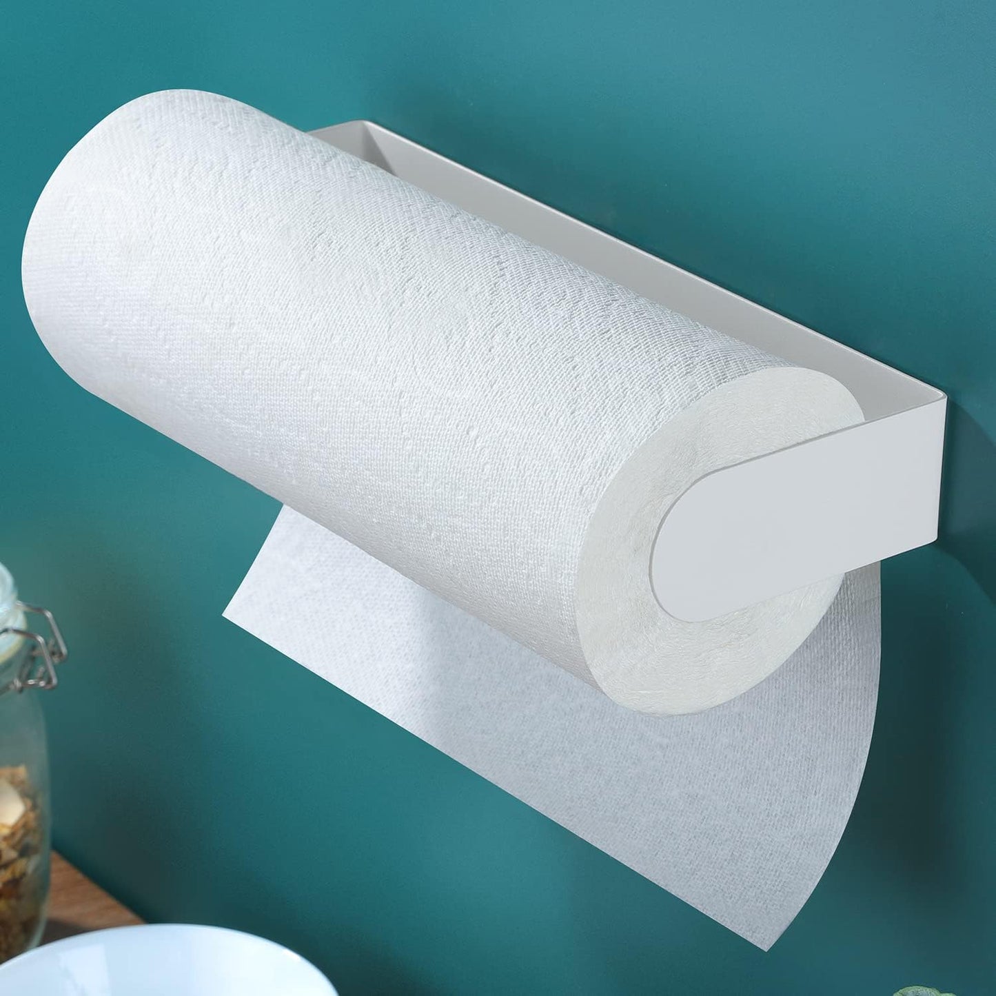 Paper Towel Holder Under Cabinet - Paper Towel Rack for Kitchen