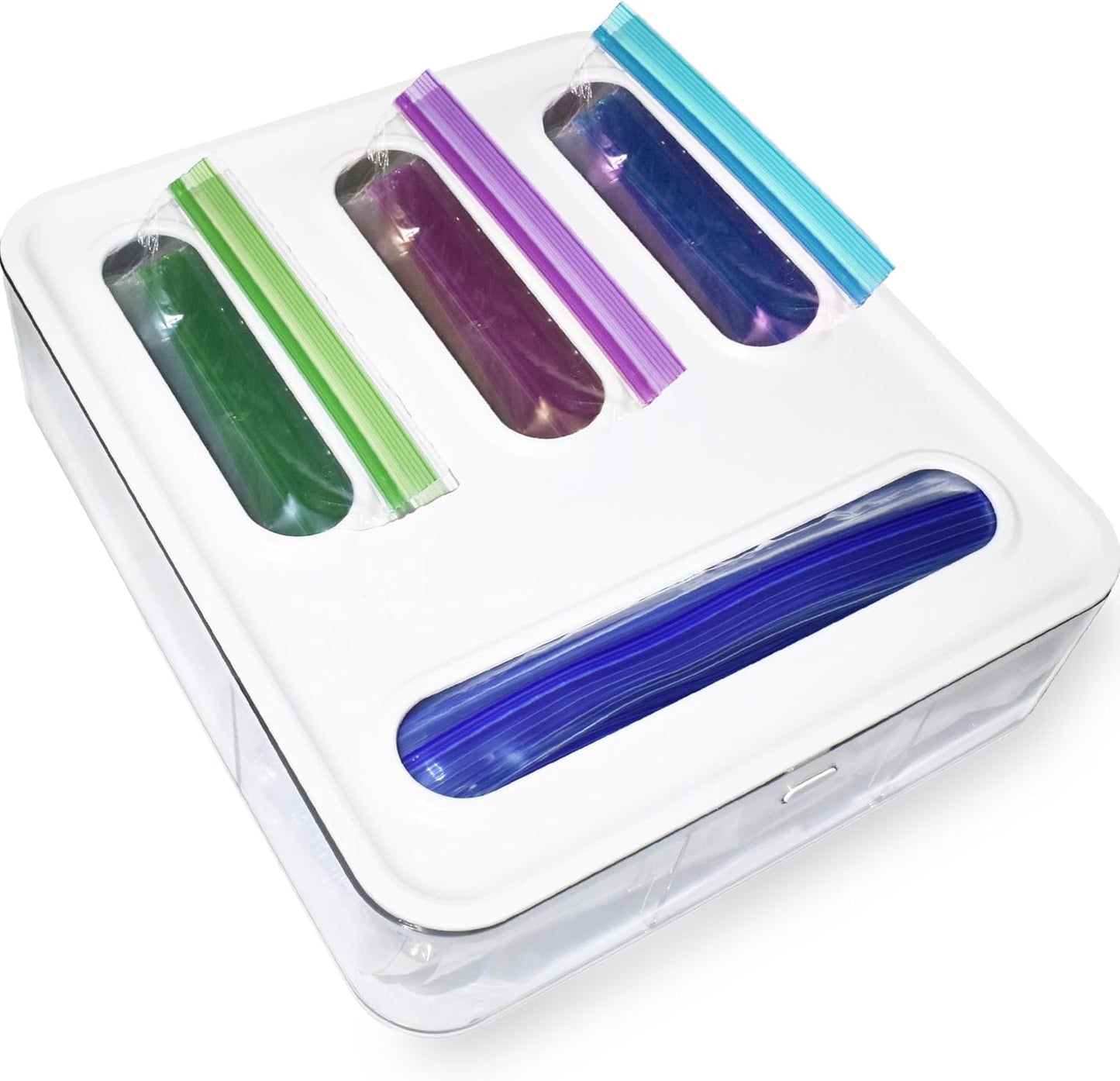 Bag Storage Organizer for Kitchen Drawer, Plastic Bag Container Holder