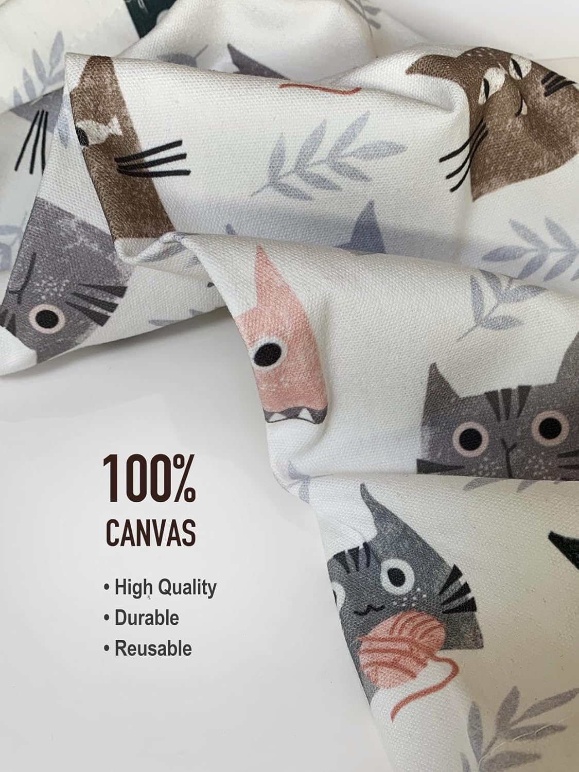 Plastic Bag Holder,Cute Kitty Grocery Bags Holder Organizer Storage Keeper Dispenser,Cat Kitchen Decor Gifts for Women Cat Mom-Extra Large