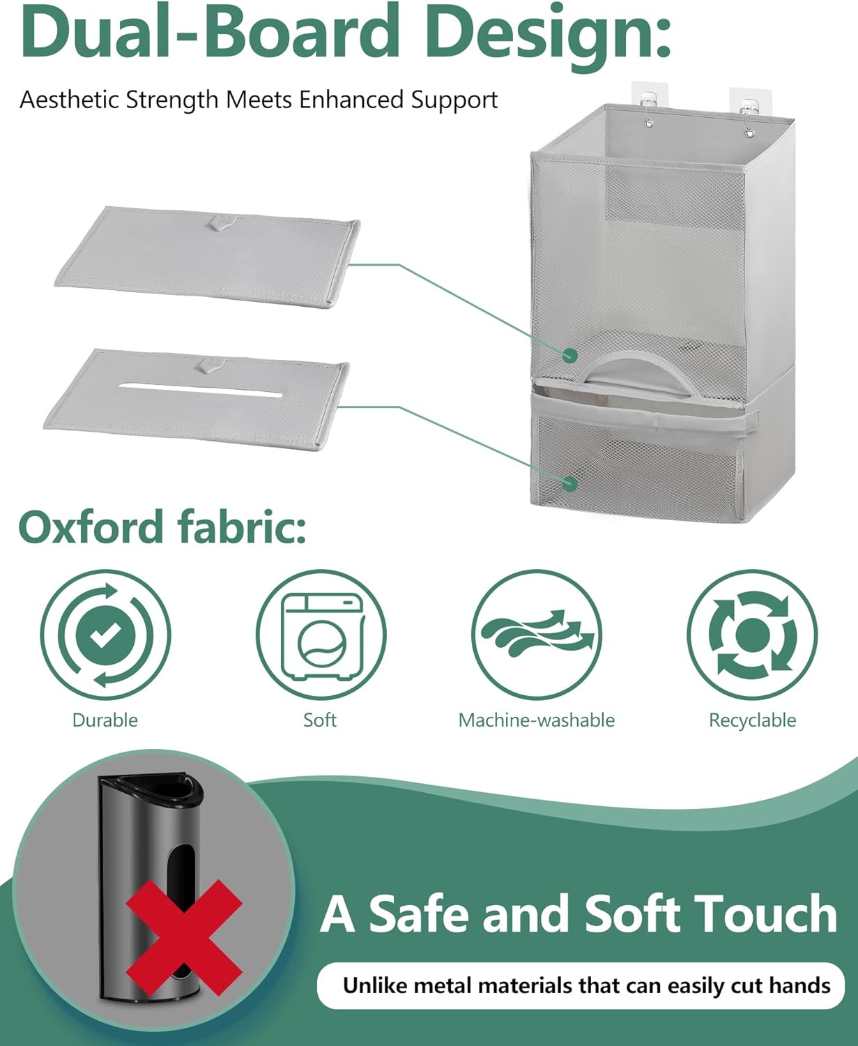 Bag Saver - Extra Large 2 in 1 Plastic Bag Holder Storage