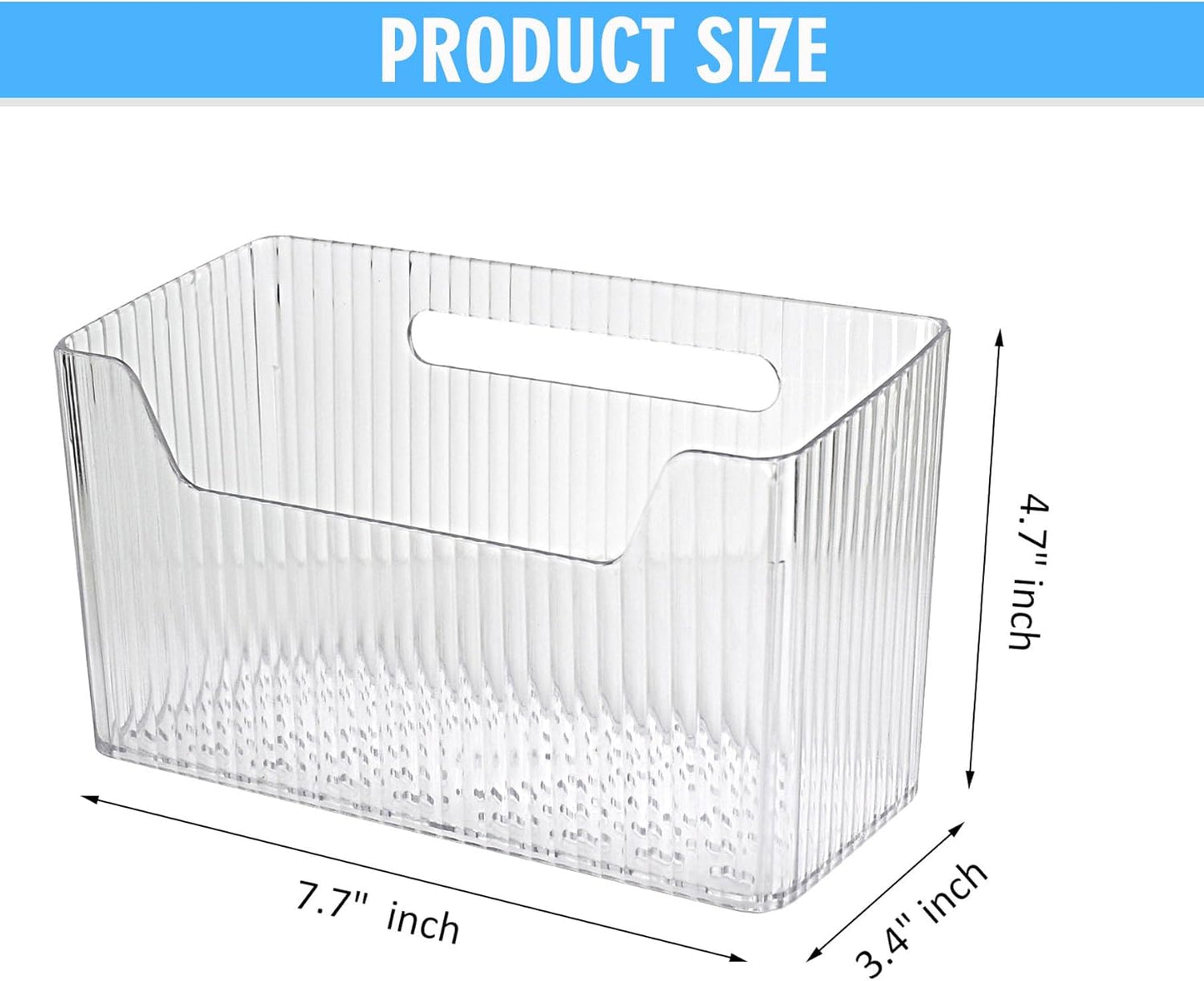 2 Pack Adhesive Cabinet Door Organizer Storage Caddy