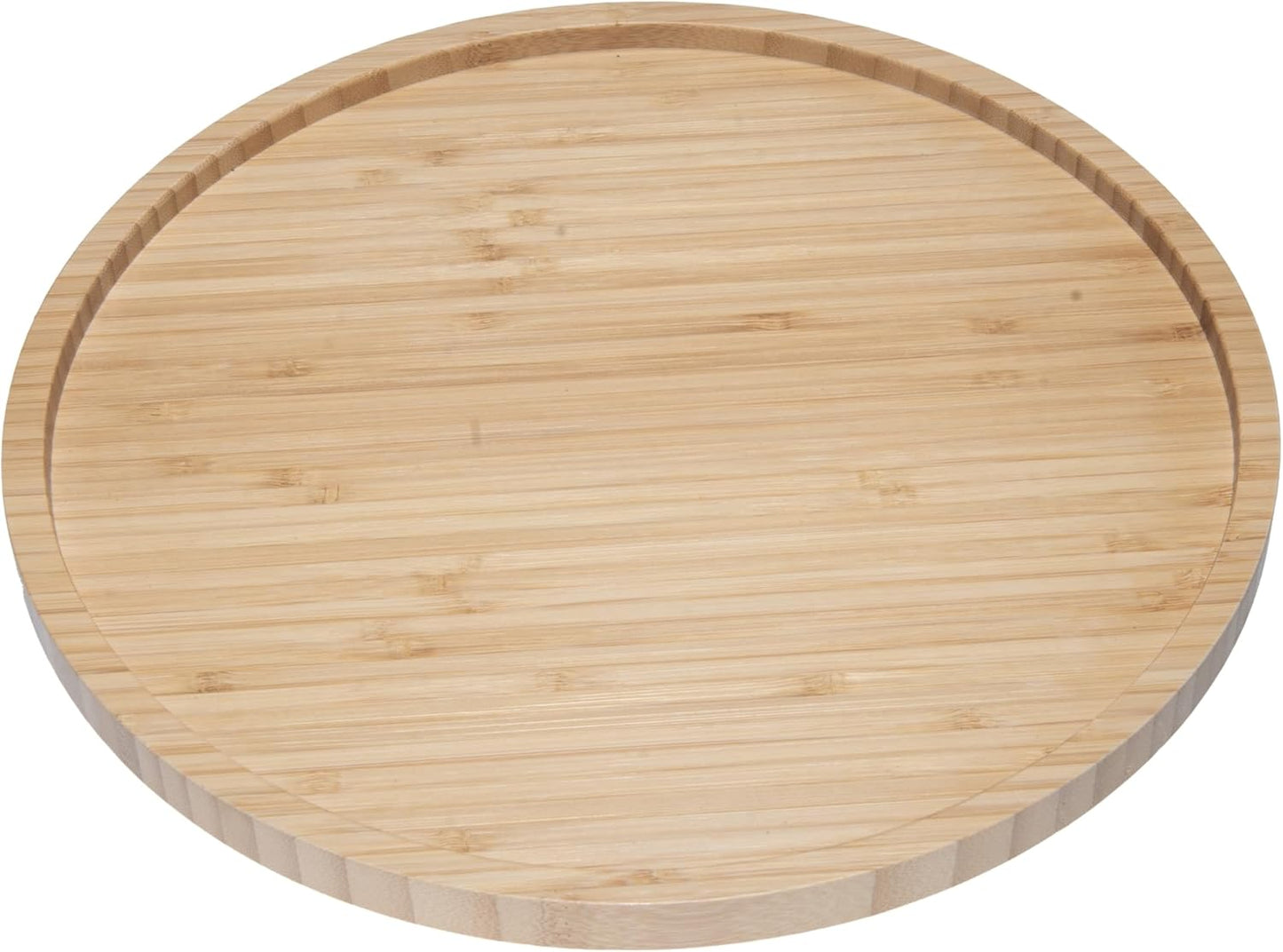 Bamboo Lazy Susan Turntable for Cabinet or Table (10 inch)