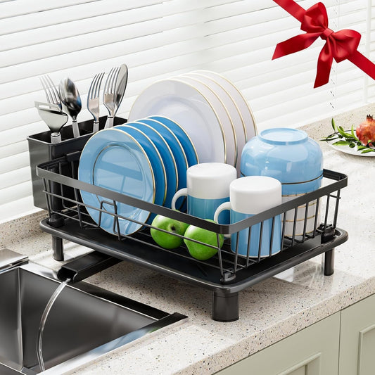 Dish Drying Rack, Stainless Steel-Dish Rack, Dish Racks for Kitchen Counter