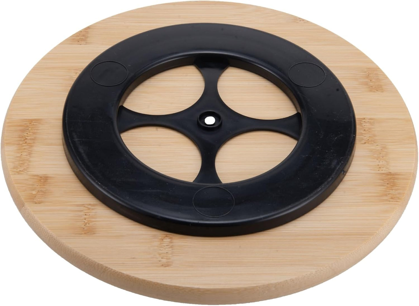 Bamboo Lazy Susan Turntable for Cabinet or Table (10 inch)