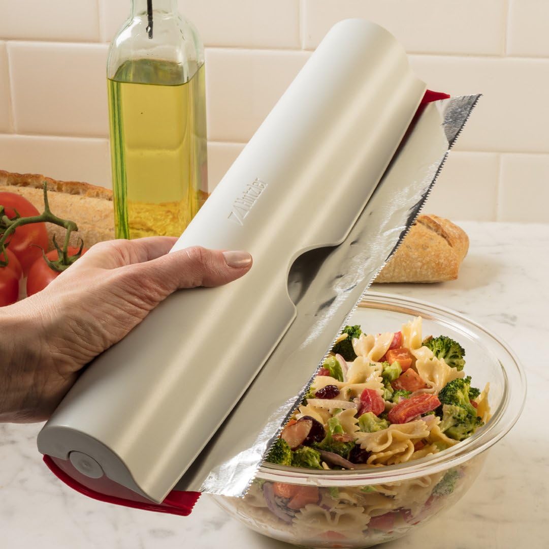 Wrap Dispenser, 13" x 3.25" x 1.75", Red