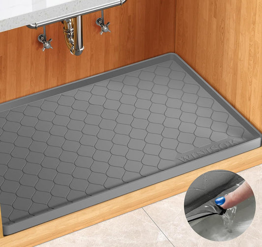 Silicone Under Sink Mat 34" x 22", kitchen Essentials and Gadgets