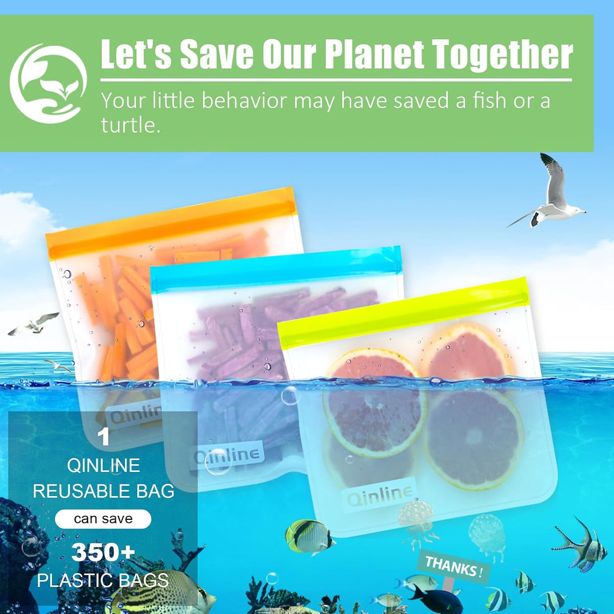 Reusable Food Storage Bags