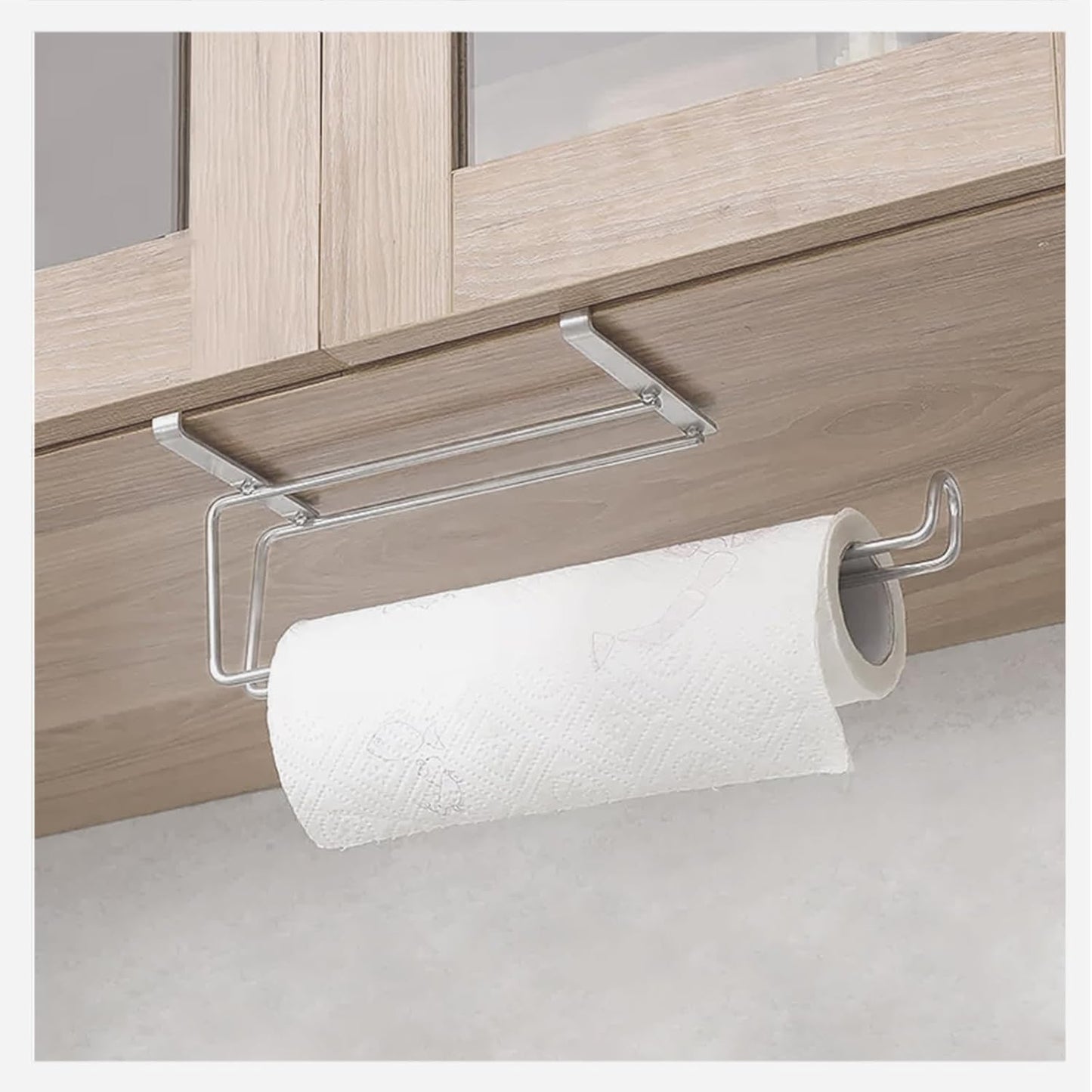 T.R.Sani. Paper Towel Holder Under Cabinet - Hanging Paper Towel Holders