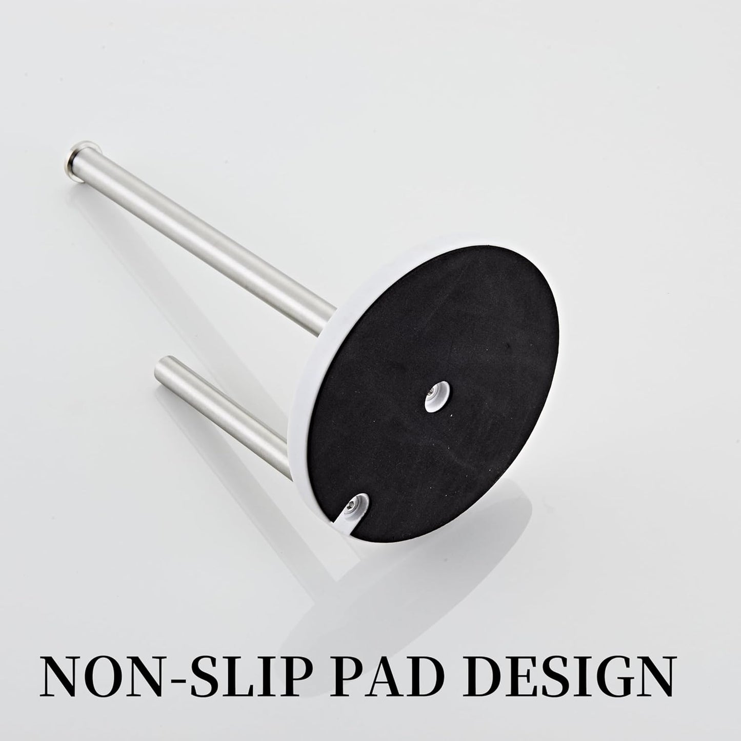Brushed Nickel Paper Towel Holder,Stainless Steel Paper Towel Holder for Kitchen Roll Organize