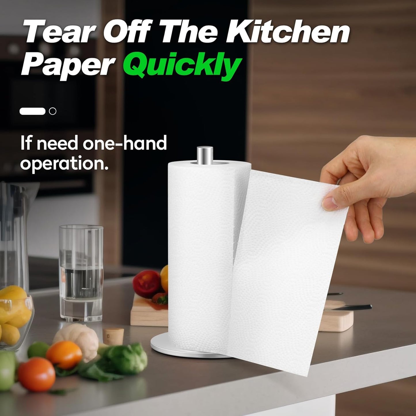 Silver Paper Towel Holder, Stainless Steel Paper Towel Holders